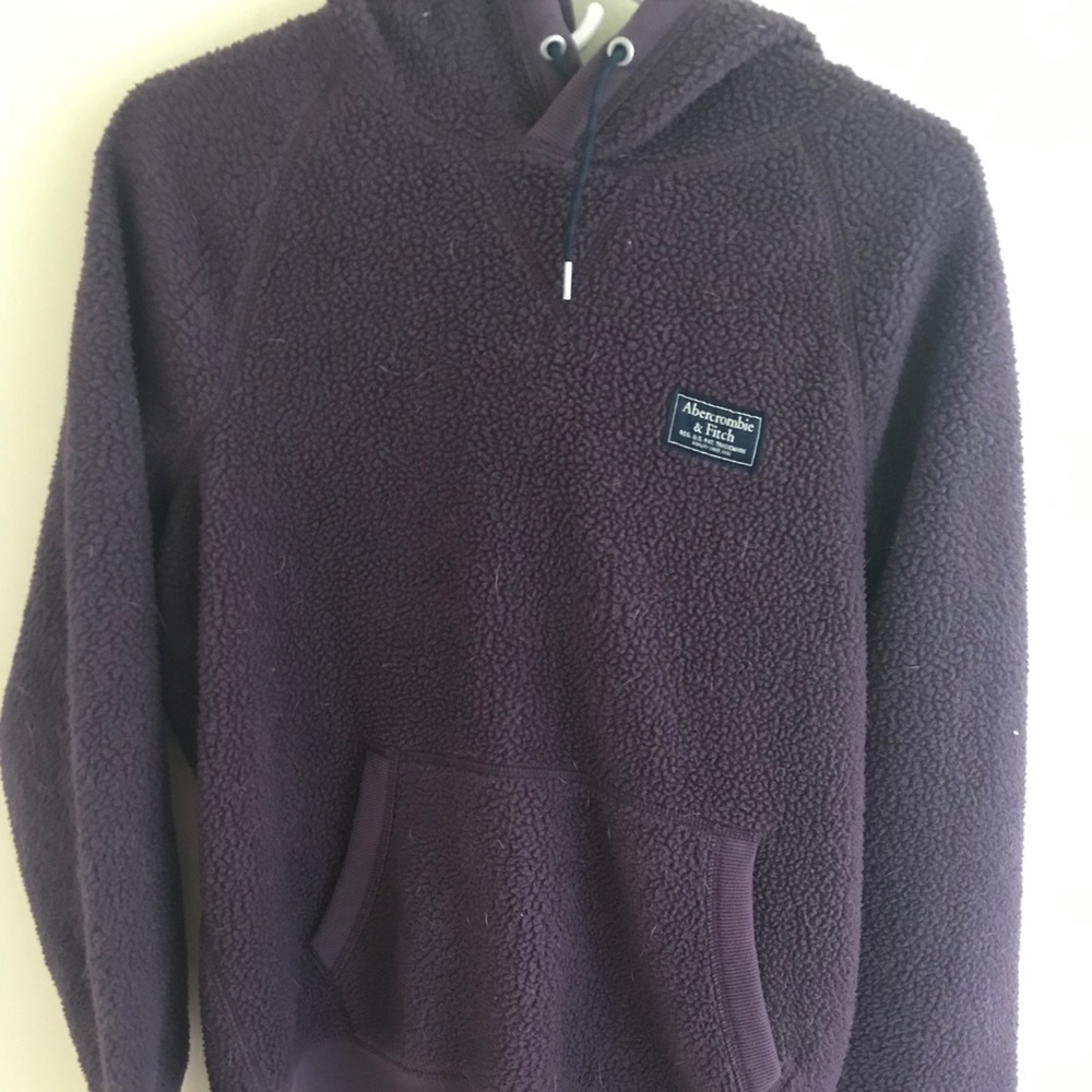 Purple fleece sweatshirt